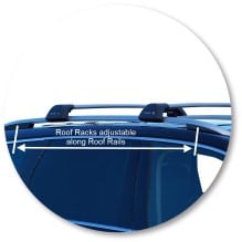 Yakima K328 -S26Y Flush End Bars Silver