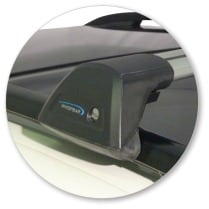 Yakima K328-S26YB Black Flush End Rack