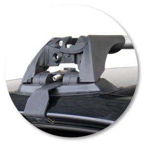 Yakima K334Y-S6YB Black Flush End Bar