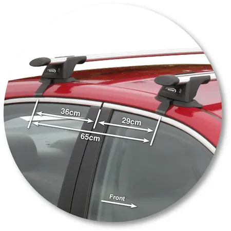 Yakima K343Y-S16YB Through Bar - Black