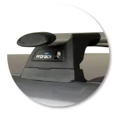 Prorack K368-S16 Through Bar - Silver