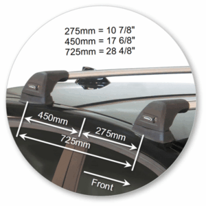 Yakima K380Y-S5YB Black Flush End Bar - Image 4