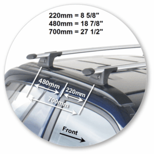 Yakima K388Y-S16YB Through Bar - Black - Image 4