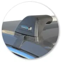 Yakima K391W-S6YB Black Flush End Bar