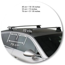 Yakima K396Y-S16YB Through Bar - Black