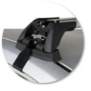 Yakima K404Y-S6YB Black Flush End Bar