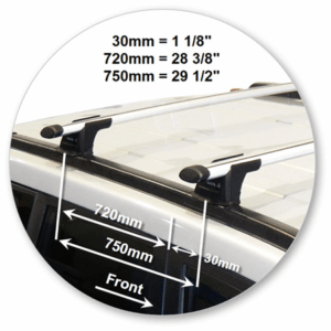 Yakima K423Y- S16YB Through Bar - Black - Image 4