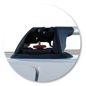 Yakima K440 - S4Y Flush End Bar Silver