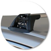 Yakima K460Y-S5YB Black Flush End Bar