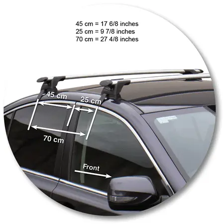 Yakima K467Y-S16YB Through Bar - Black