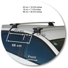 Yakima K494Y-S15YB Black Through Bar