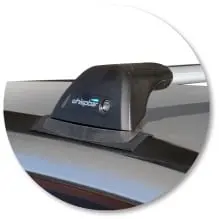 Yakima K528Y-S5YB Black Flush End Bar