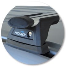 K537-S16 Prorack Roof Rack Black + Juza Bike Rack