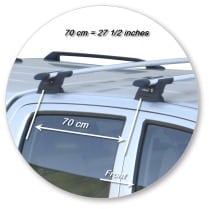 Yakima K544Y-S16YB Through Bar - Black