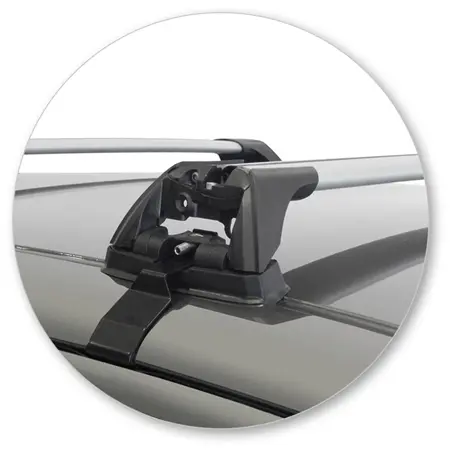 Yakima K582-S5YB Black Flush End Bar
