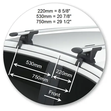 K611-S17 ProRack Through Bar