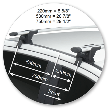 K611-S17 ProRack Through Bar