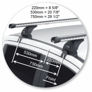 ProRack K611-T17 HD Bar Silver - Image 5