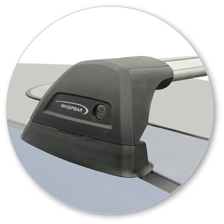 Yakima K618-S26Y Flush End Bar Silver