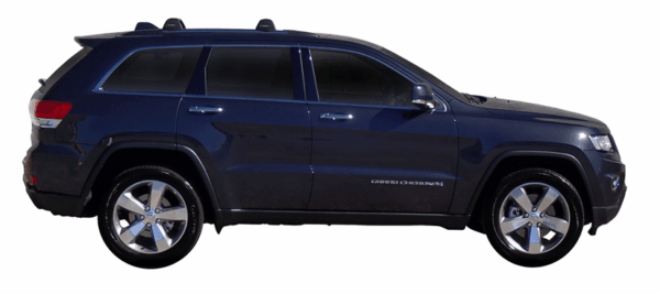 Yakima K624-S25YB Flush End Bar Black