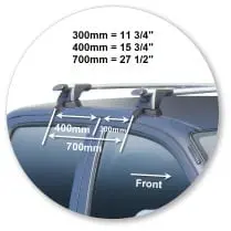 Yakima K639Y-S16YB Through Bar - Black