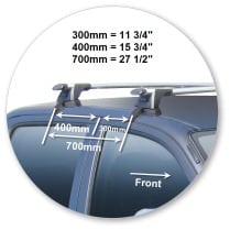 Yakima K639Y-S16YB Through Bar - Black