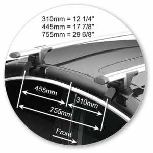 Yakima K646Y-S16YB Through Bar - Black - Image 4