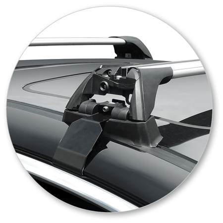 Yakima K646Y-S6YB Black Flush End Bar