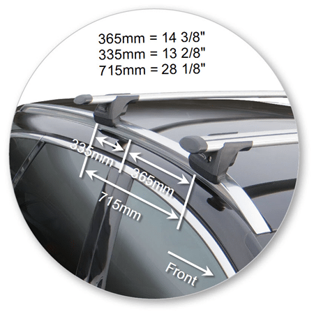 Yakima K667Y-S16YB Through Bar - Black