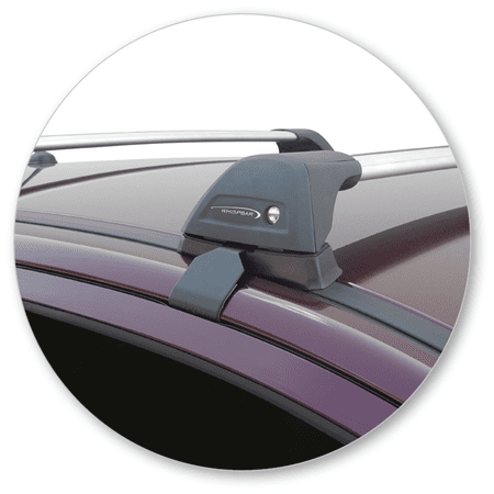 Yakima K681W-S24YB Black Flush End Bar