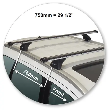 ProRack K683-T17 Heavy Duty Bar - Silver