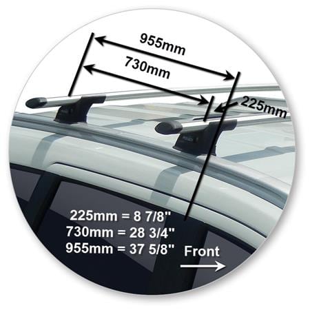 Yakima K683-S16YB Through Bar - Black