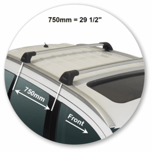 Yakima K683-S26YB Flush End Bar - Black - Image 4