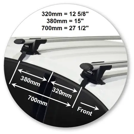 Yakima K692Y-S16YB Through Bar - Black