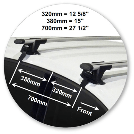 Yakima K692Y-S16YB Through Bar - Black