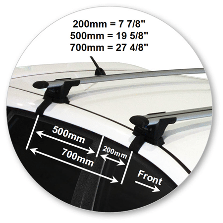 Yakima K699Y-S16YB Through Bar - Black