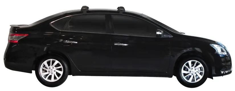 Yakima K700Y-S26YB Black Flush End Bar