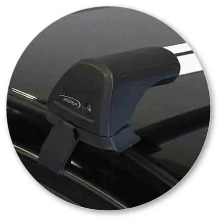 Yakima K700Y-S26YB Black Flush End Bar