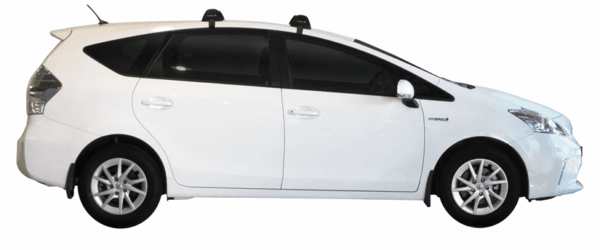 Yakima K702Y-S6YB Black Flush End Bar