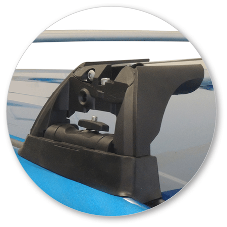 Yakima K716Y-S25YB Black Flush End Bar