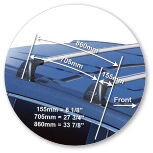 Yakima K768-S27YB Black Flush End Bar - Image 4