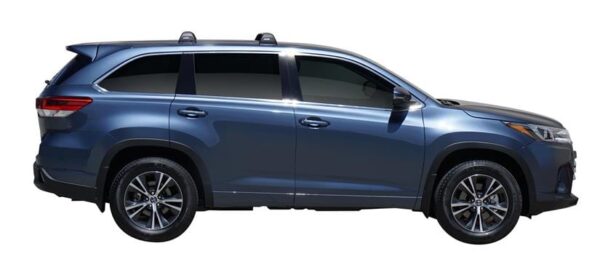 Yakima K768Y-S27Y Flush End Bars Silver