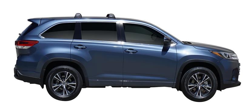 Yakima K768Y-S27Y Flush End Bars Silver - Image 2