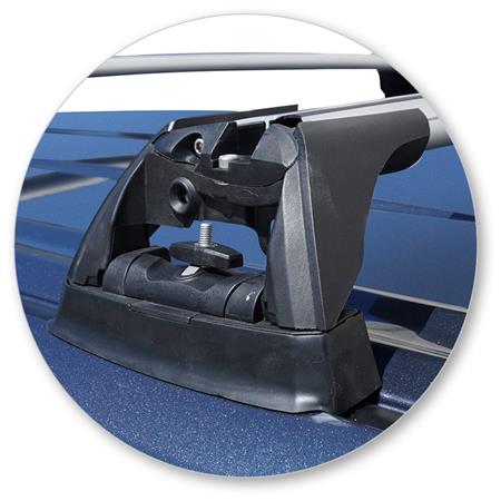 Yakima K768Y-S27Y Flush End Bars Silver