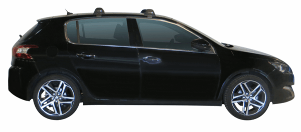 Yakima K770Y-S25YB Black Flush End Bar