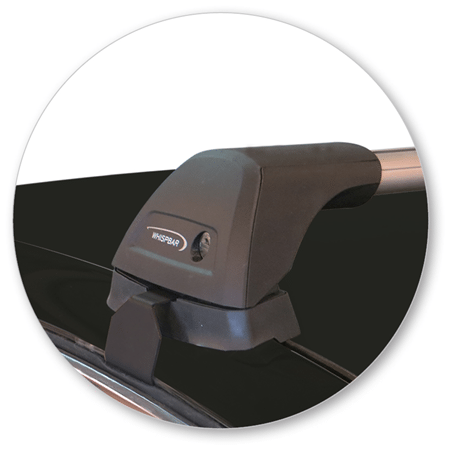 Yakima K770Y-S25YB Black Flush End Bar