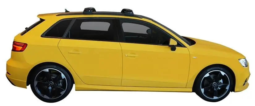Yakima K772-S16Y Silver A3 Sportback with Flush rails