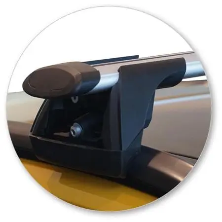 Yakima K772-S16Y Silver A3 Sportback with Flush rails