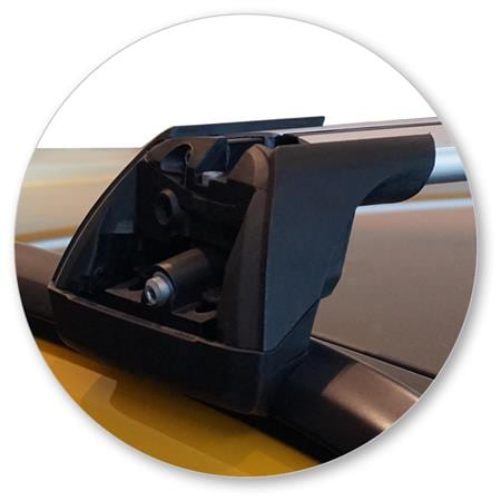 Yakima K772-S26YB- Black Flush End Bars