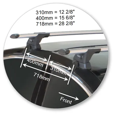 Yakima K776Y-S17YB Black Through Bar